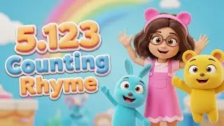 123 Counting Rhyme 🔢🎵✨ | Fun Numbers Song for Kids & Toddlers 🌈👶