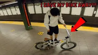 GAVE MY BIKE AWAY + BSTTO RIDEOUT