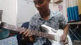 Jotadhari - Eastern Soul Players(E.S.P) guitar 1st interlude solo cover by ZSR