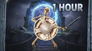 Skeleton Shield meme 1 Hour Loop!