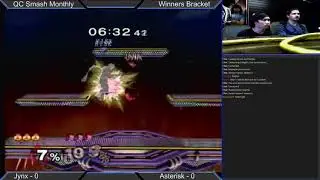 QC Smash September 2014 Monthly - Jynx (Sheik) vs Asterisk (Ganondorf) part 2
