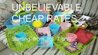 Big Bazaar Cheapest Haul Of Baskets n Hair accessories ever || SuperStylish Namrata