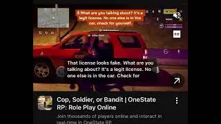 OneState: RP Role Play Online AD (it&rsquo;s a SCAM!)
