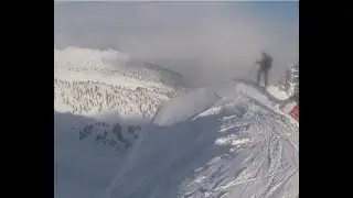Is This The Steepest Ski Line at Kicking Horse?