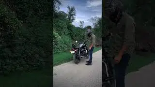 Red Rooster Performance exhaust on Meteor 350