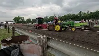 Good to the last putt on the B! State pull in Mountain ND, 4k class
