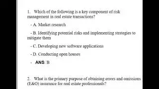 Colibri New York Real Estate Salesperson Final Assessment (Qns & Ans) 2026