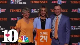 Tennessee introduces new women's basketball head coach, Kim Caldwell