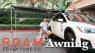 Roam awning for Subaru Crosstrek setup and review