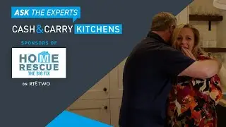 Lisa & John's reaction to their new kitchen | Home Rescue: The Big Fix - Episode 3