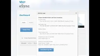 Kosmos eSync Activty Logs - Basic Overview