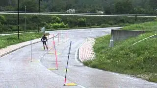 Allenamento Inline Alpine Slalom