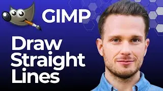 How to Draw Straight Lines in Gimp