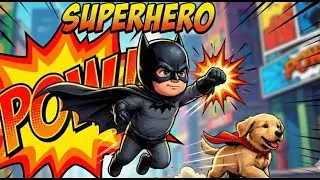 Superhero Song for Kids 🦸&zwj;♂️ Super Leo to the Rescue! |Comic Book Adventure Song