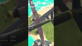 Trailmakers - my new He-177 is quite nice!#trailmakers #ww2 #bomber #plane #war #germany #satisfying