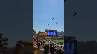 Blackhawk helicopter flyover before the Steelers vs Raiders game at Heinz Field on 9-19-21