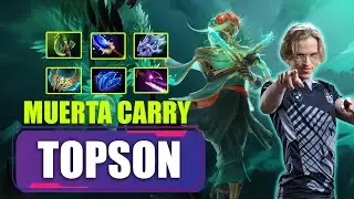 TOPSON CARRY MUERTA 24 KILLS | Ranked PUB Game | Dota 2 Playmaker POV