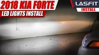 2018 2017 Kia Forte | How to install LED headlight bulb Turn Signals Backup light...