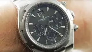 Vacheron Constantin Overseas Chronograph Deep Stream 49150/000W-9501 Luxury Watch Review