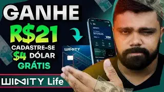 URGENTE! PROMO&Ccedil;&Atilde;O IN&Eacute;DITA GANHE R$21 GR&Aacute;TIS NO CADASTRO! + $2  ( CART&Atilde;O WINITY ) TUTORIAL COMPLETO!