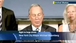 New York City Mayor Bloomberg's ban on super-sized sodas ruled unconstitutional by NYC court