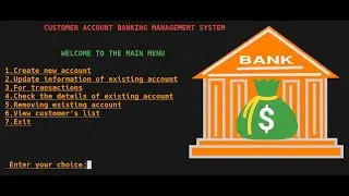 C programming project :Bank Management System!! Final result(using only standard library)
