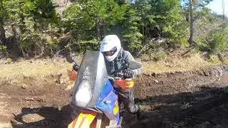 Foresthill to Georgetown on dualsport bikes