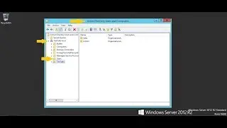 Creating User Accounts & Organisation Unit using Active Directory 2012