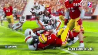 TERRIBLE OPENING PICK AND MCCAFFERY IS A BEAST | Backbreaker Season Mode Clips