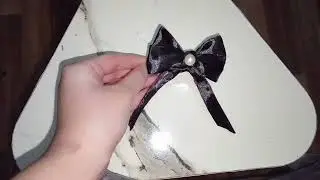 DIY cute hairband craft idea 💕🫶 make to ribbon craft idea 💖✨