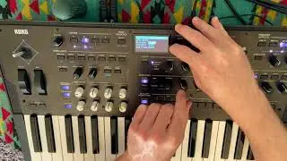Morning Meditation - Ambient Improvisation on the Korg Wavestate