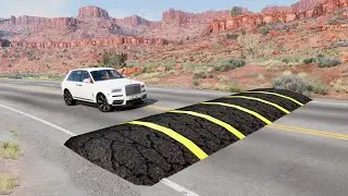 Cars vs Speed Bumps #59 - BeamNG Drive | CrazyBeamngBumps