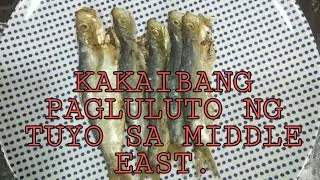 Kakaibang pagluluto ng tuyo sa middle east😂