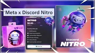 Meta X Discord Nitro Promo 3 Months Long