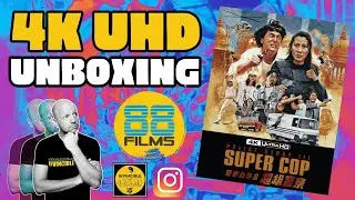 POLICE STORY 3: SUPERCOP 警察故事3超級警察 - 88 Films 4K UHD Unboxing & Review