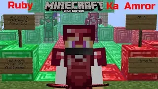 Ruby Armor in Minecraft