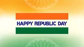 Happy Republic Day | गणतंत्रदिवस | Text Animation | Animated Video | Republic Day WhatsApp Status