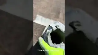 Vent Flashing Damage - Home Inspection