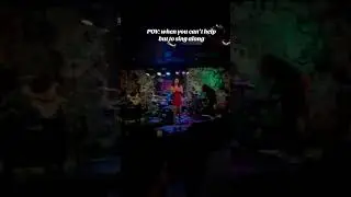 You can't help but sing along 😝 #live #music #band