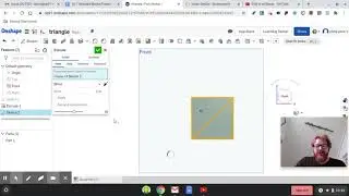 Triangular prism on OnShape