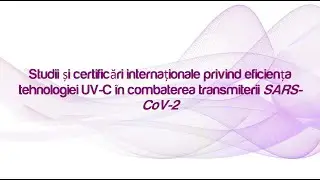 Studii privind eficiența tehnologiei luminii UV-C &icirc;mpotriva&nbsp;SARS-CoV-2