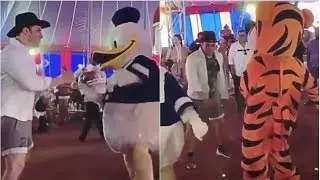 Salman FUNNY DANCE Video At Nephew Ahil's Birthday Party | Must Watch
