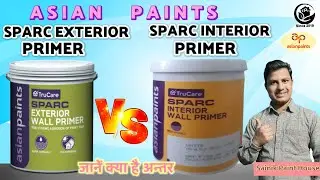 Asian Paints SPARC INTERIOR WALL PRIMER V/S SPARC EXTERIOR WALL PRIMER #sainikpaint @asianpaints