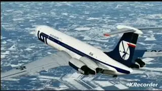 LOT Polish Airlines Flight 007 - Crash Animation