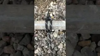 how to make a simple knot from rope cylinder#ropeknots #diy #knottutorial #handmade #youtubeshorts