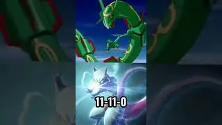 Rayquaza & Mewtwo Vs Arceus (anime comparison) #shorts #pokemon