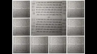 Engel001 Mathematik Paar Zahlen mit Punkten Komplette Aufgabe 399 Ziffern Alles Mit Dem Kopf Merken