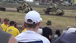 tankfest 2018 mark lV replica and FT 17