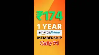 Amazon prime 1- year only ₹74 | 1 Month free Amazon prime | amazon prime free me kaise le | #amazon