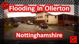 Flooding in Ollerton (Nottinghamshire)